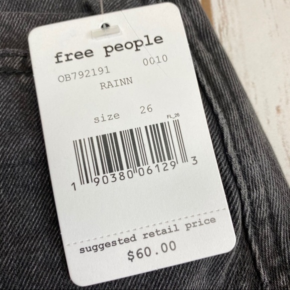 Free People Denim A-Line Skirt Size 26‎ - Picture 10 of 14